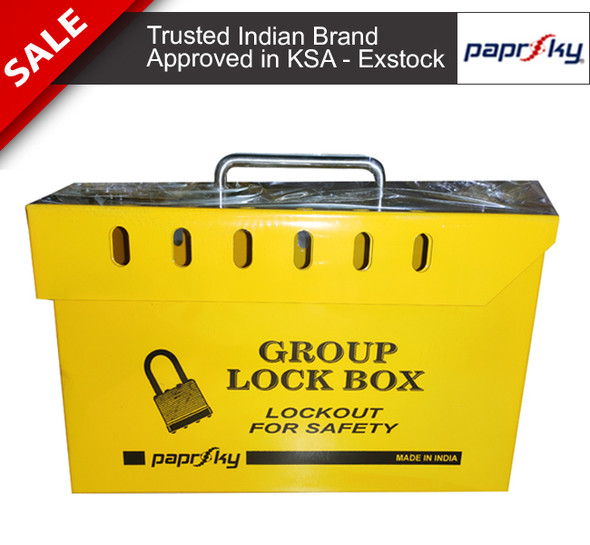 Group Lock Box Yellow PS-LOTO-GLB-13 مربع قفل المجموعة [[product_type]]