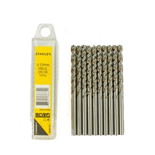 STANLEY  HSS5mm Pack of (10) STA50069B10 