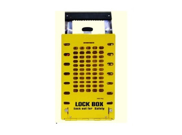 Group Lock Box Yellow- 15 - PS-LOTO-GLBWKH15 [[product_type]]