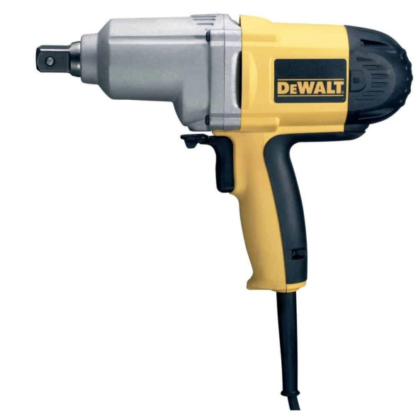 DEWALT DW294-GB heavy-duty 3/4" impact wrench featuring a robust aluminum front gear housing, ergonomic rubber grip, and forward/reverse rocker switch.