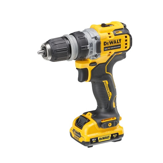 Dewalt CORDLESS DRILL Multi-Head 12V ( 2BATTERY 3AH & charger ) BRUSHLESS DCD703L2T-GB