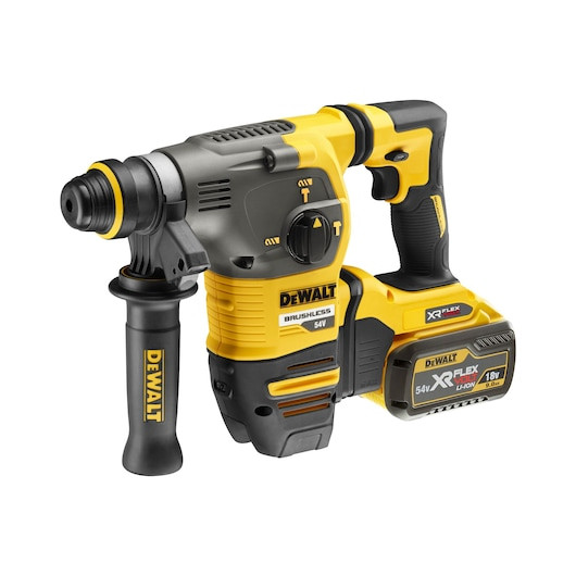 Dewalt CORDLESS SDS-Plus Hammer 54V 30mm 3 MODE ( 2BATTERY 9Ah & charger ) BRUSHLESS DCH333X2-GB
