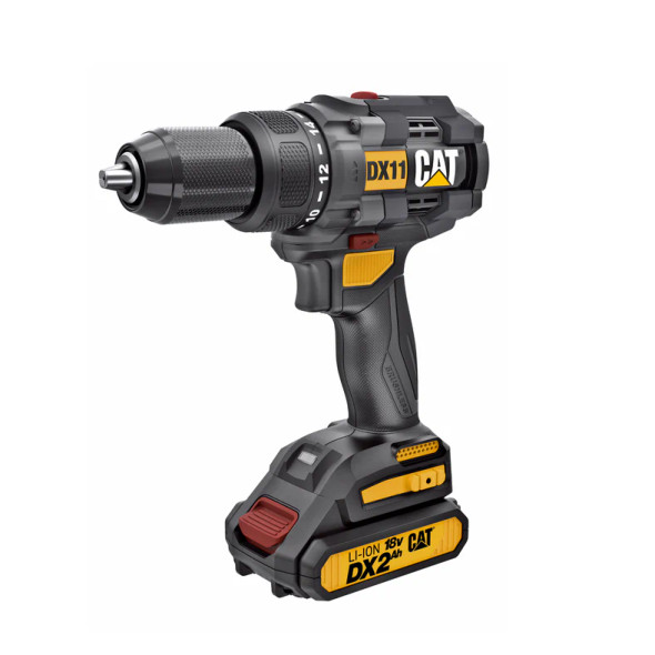 CAT DX11 18V Brushless Drill Driver with 13mm Chuck and LED Light
