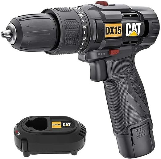 CAT DX15 12V Compact Impact Drill with 22500 BPM