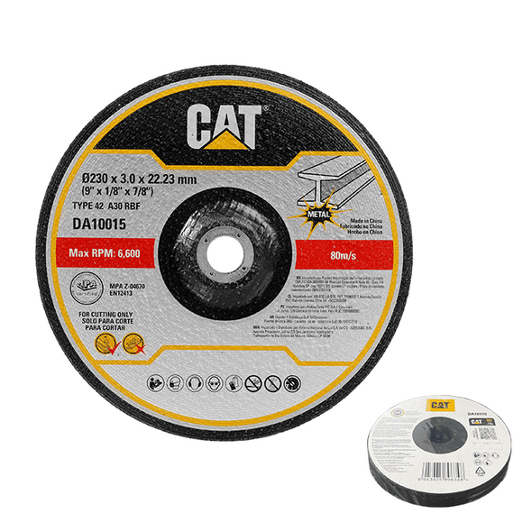 CAT DA10015 230mm Large Grinding Disc 6600 RPM Max

