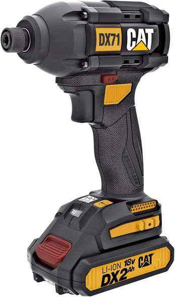 CAT DX71 18V Brushless Impact Driver - 215Nm Torque
