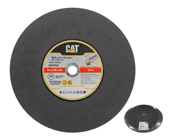 CAT DA10126 355mm x 3.0mm Chop Saw Cutting Disc
