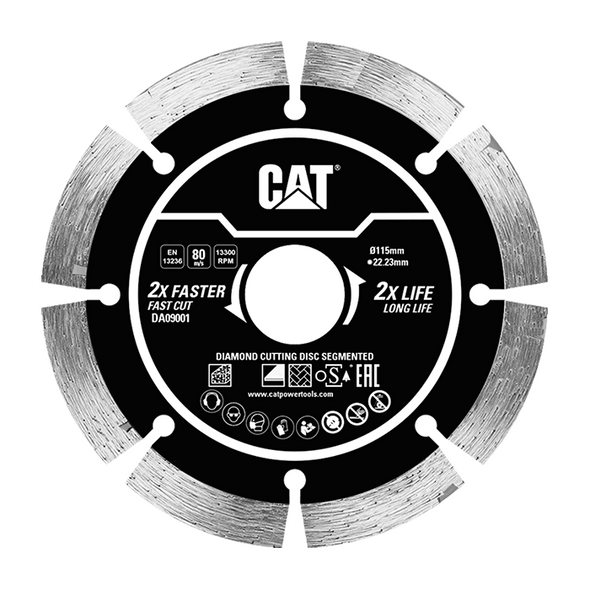 CAT DA09001 115mm Industrial Diamond Blade
