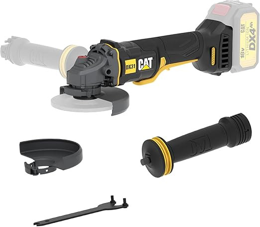CAT DX31 18V Brushless Angle Grinder 125mm with Dust Resistance
