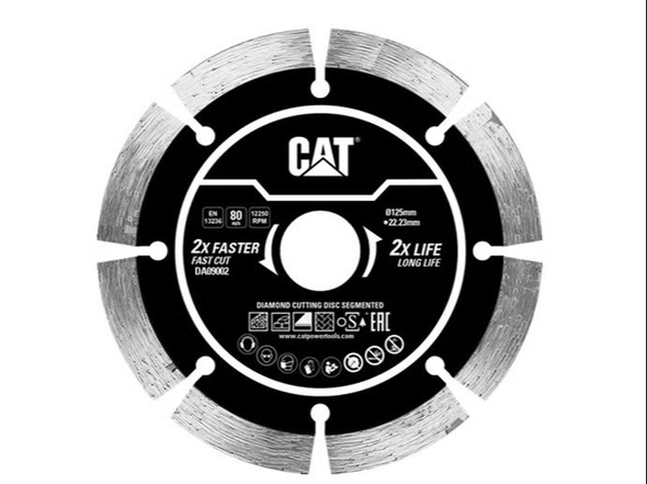 CAT DA09002 125mm Industrial Diamond Blade
