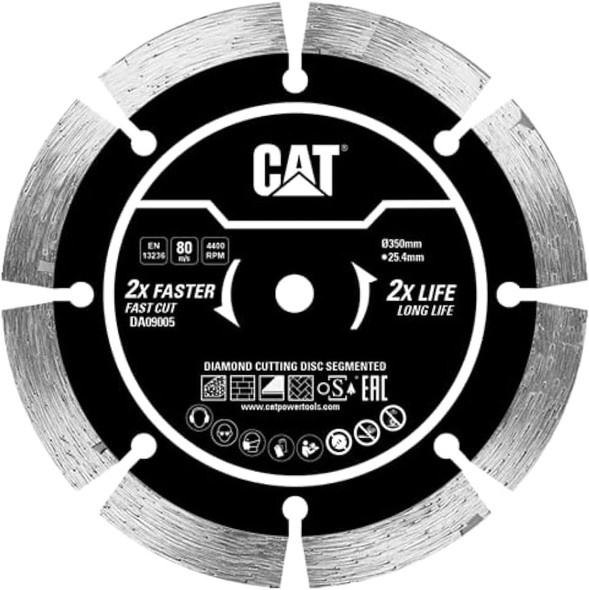 CAT DA09005 350mm Industrial Diamond Blade
