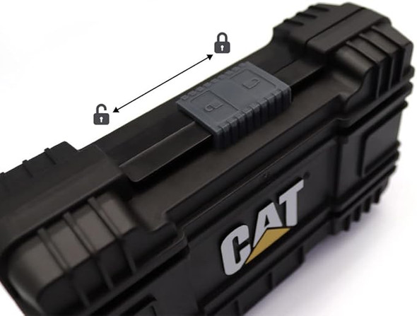 CAT DA01902 45 Piece Manganese Phosphate Coated Bit Set Cover
