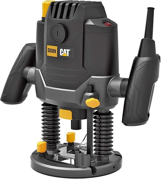 CAT DX89 2100W Plunge Router with Micro Depth Adjustment