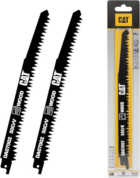 CAT DA07002 S1531L Reciprocating Saw Blades 240mm 5tpi
