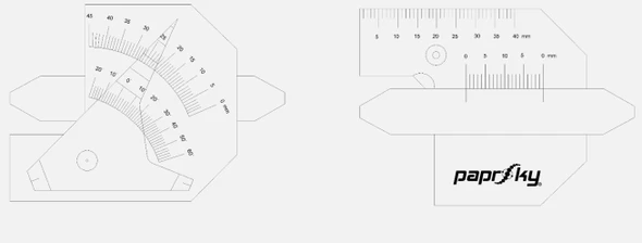 TRI-V MULTI-PURPOSE UNIVERSAL WELD GAUGE  (PSPT-SS-UWG-60-40)