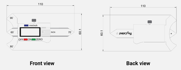 DIGITAL WELDING SEAM GAUGE  (PSPT-SS-DWSG-60-20) 
