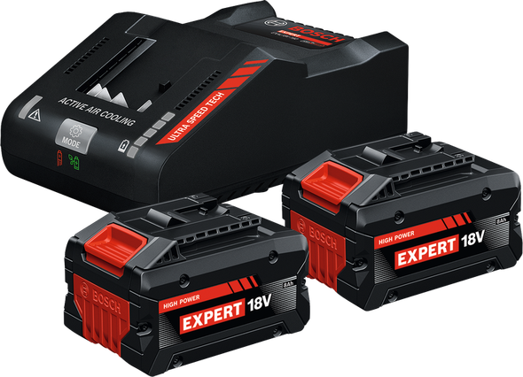 Bosch 2X EXBA18V-80 + EXAL18V-160 2x EXBA18V-80 + EXAL18V-160 Starter Set
