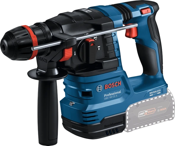 Bosch PRO GBH 18V-22 X Cordless Rotary Hammer with ONECHUCK