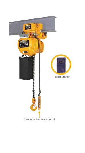 Europull Electrical Chain Hoist with Trolley 30T
