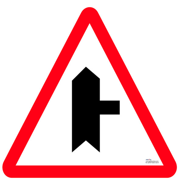 Safety sign - Junction ahead [[product_type]]