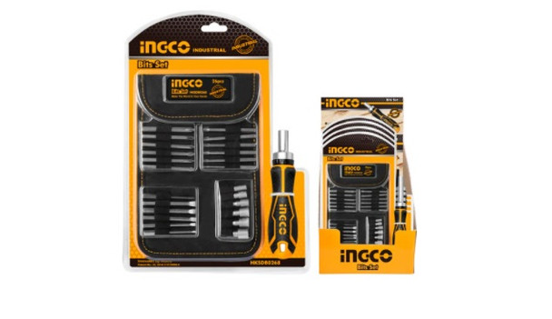 Ingco 26 Pcs screwdriver bit set - HKSDB0268