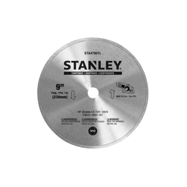 STANLEY 9"(230mm) x 0.095 x 5mm x 20mm ,Continuous STA47901L