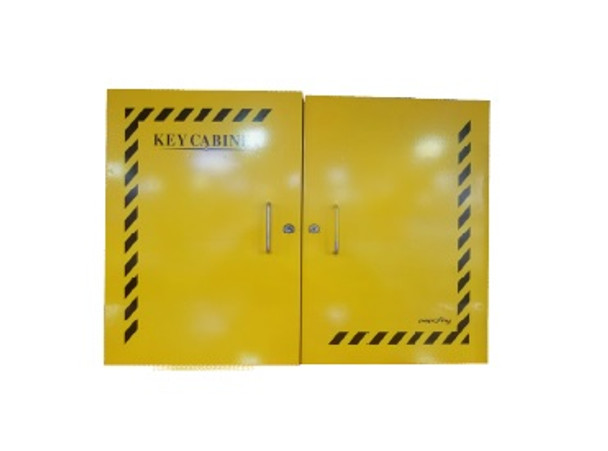 Key Cabinet Double Door YELLOW PS-LOTO-KEY-500 [[product_type]]