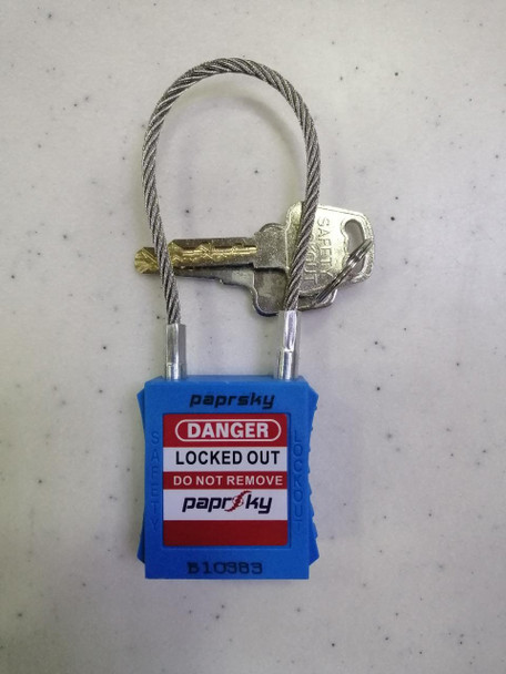 Lockout Padlock Blue PS-LOTO-PWR-38 [[product_type]]