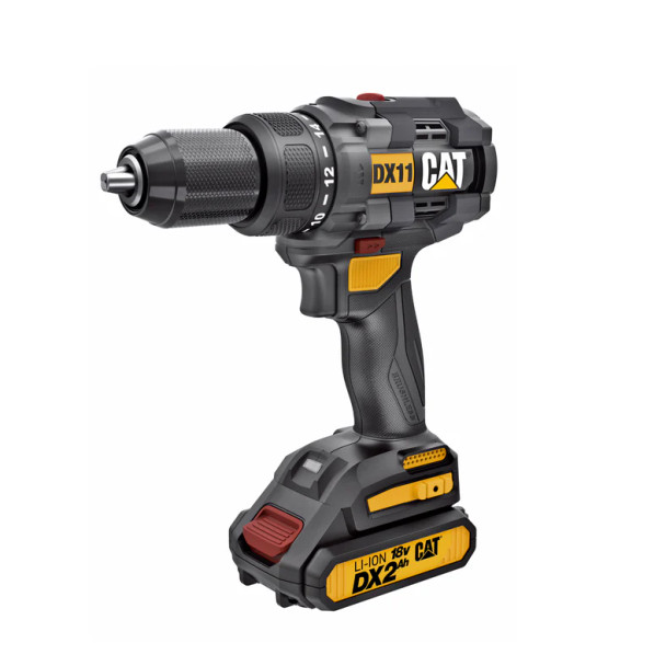 CAT DX11 18V Brushless Drill Driver with 13mm Chuck and LED Light