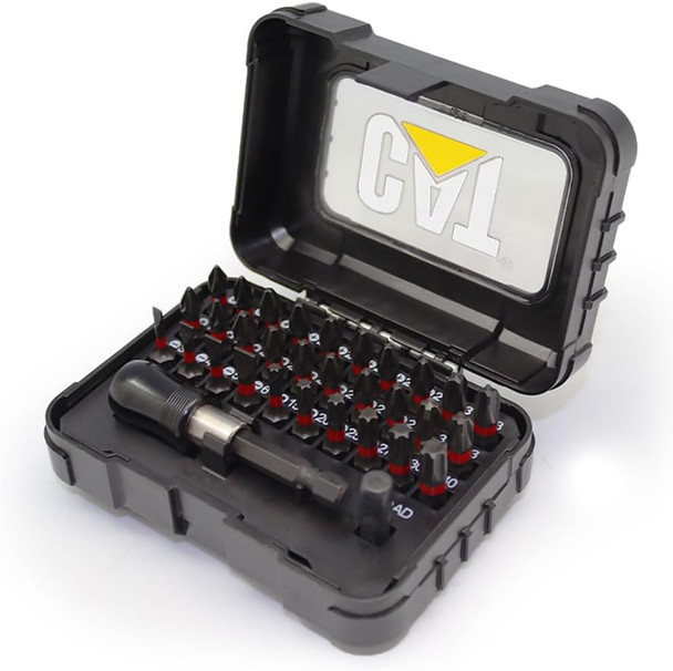 CAT DA01901 32 Piece Color Coded Screwdriver Bit Set
