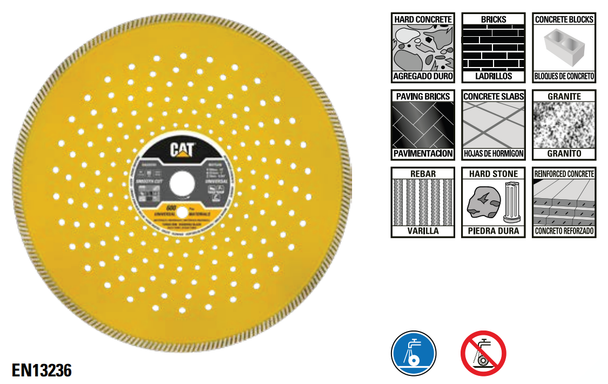 CAT DA33510 115mm 600 Pro Ultra Fast Concrete Blade
