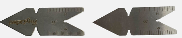 THREAD SCALE CENTRE GAUGE – 55° PSPT-SS-TSCG-55-60