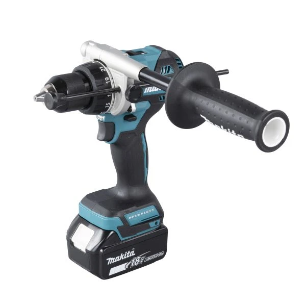 Makita Percussion Driver Drill 18V LXT | Brushless | 130 Nm | DHP486RTJ