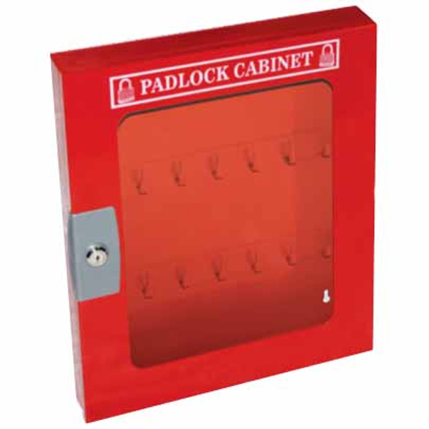 Padlock Cabinet with Clear Fascia - 21 hooks & 41 Locks قفل مجلس الوزراء [[product_type]]