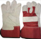 Red No.1 Double Palm Working Glove Heavy Duty 11" [[product_type]]