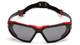 Pyramex Highlander PY-SBR5020DT Gray Anti fog-Black Red Frame [[product_type]]