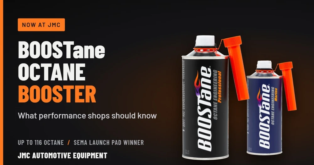 BOOSTane Octane Booster Now at JMC: What Performance Shops Should Know