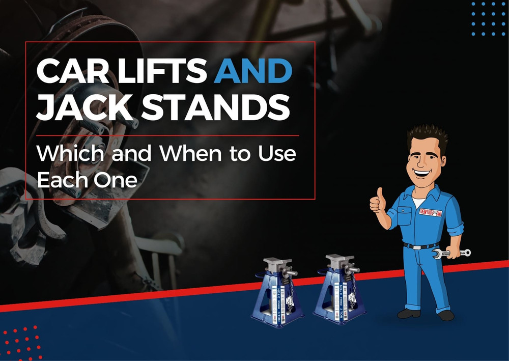 Car Lifts and Jack Stands: Which and When to Use Each One  Car Lifts and Jack Stands: Which and When to Use Each One