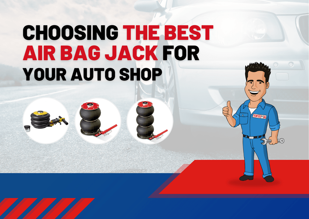 Choosing the Best Air Bag Jack for Your Auto Shop Choosing the Best Air Bag Jack for Your Auto Shop