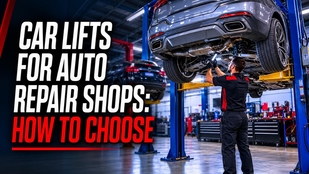 Top Five Car Lifts: How to Choose the Best One for Your Auto Repair Shop