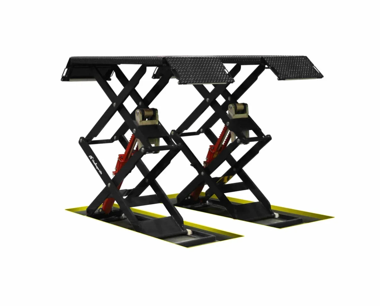 ジャンク Challenger Lifts 7,700 lbs (Surface) Double scissor lift