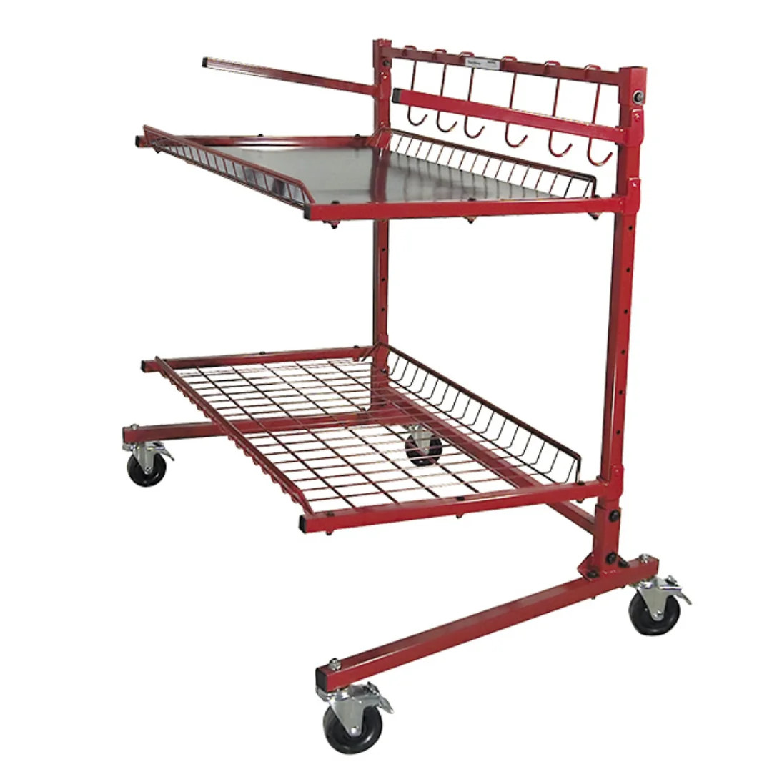 Innovative SSPC-A Parts Cart-A 2-Shelf Mobile Storage Rack