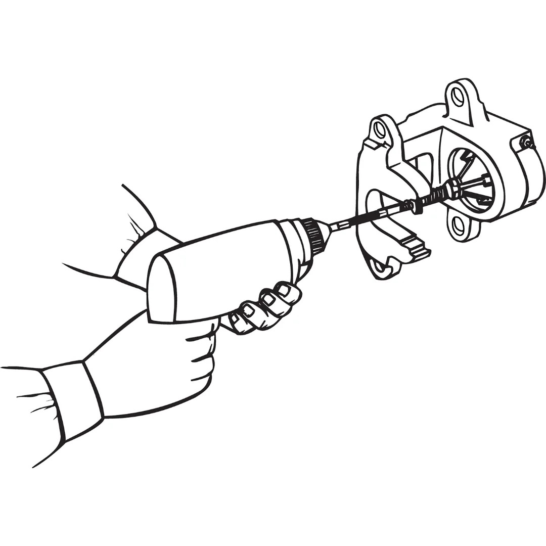 Lisle 10400 Disc Brake Hone - For 1-1/2 To 3-1/8 Inch Cylinders