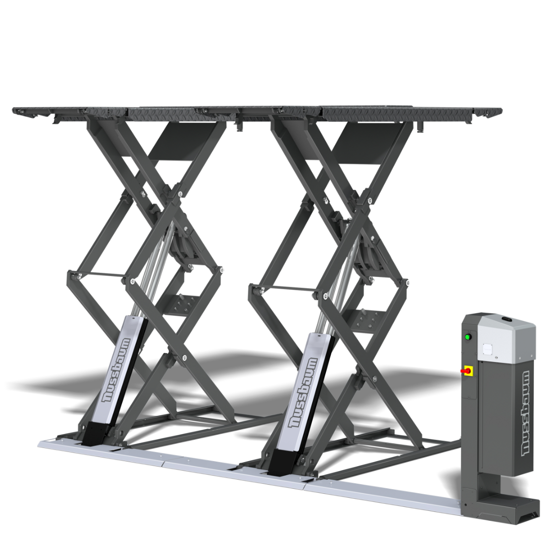 Nussbaum Jumbo 7 7000 lb NT Hyperflow Full Rise Double Scissor Lift