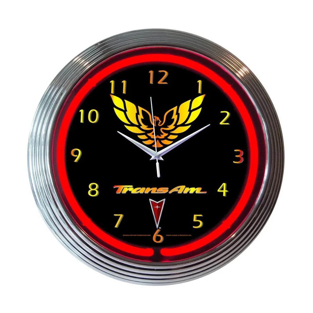 Neonetics Trans Am Neon Clock - Thumbnail 4