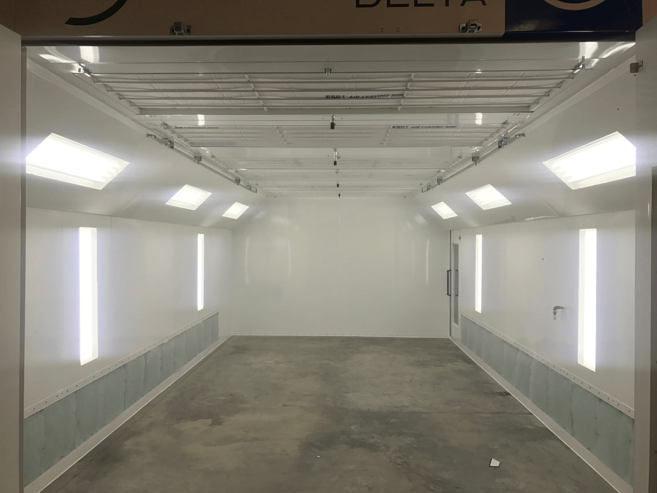 RGI VECTOR Single Wall Semi Down Draft Spray Booth