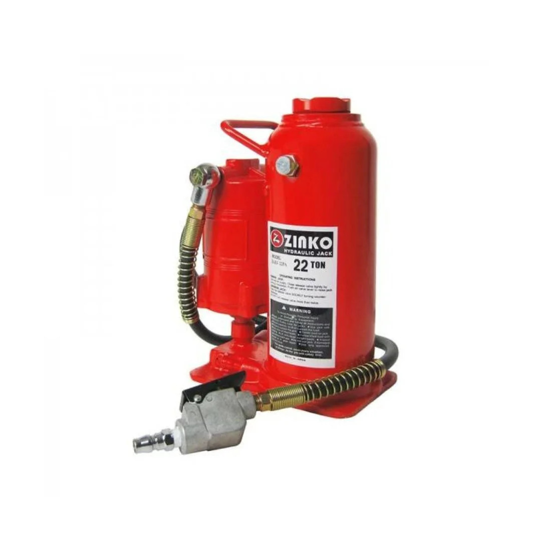 Zinko ZABJ-22PA 22 Ton Air Hydraulic Bottle Jack (J)