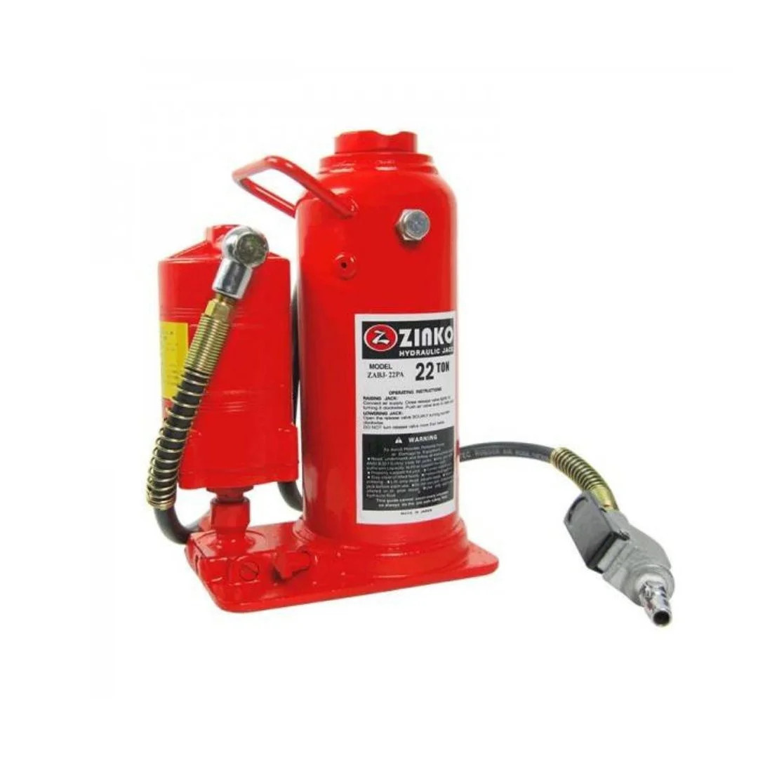 Zinko ZABJ-22PA 22 Ton Air Hydraulic Bottle Jack (J)