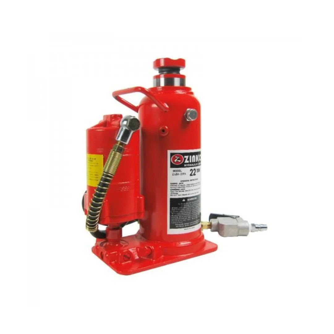 Zinko ZABJ-22PA 22 Ton Air Hydraulic Bottle Jack (J)