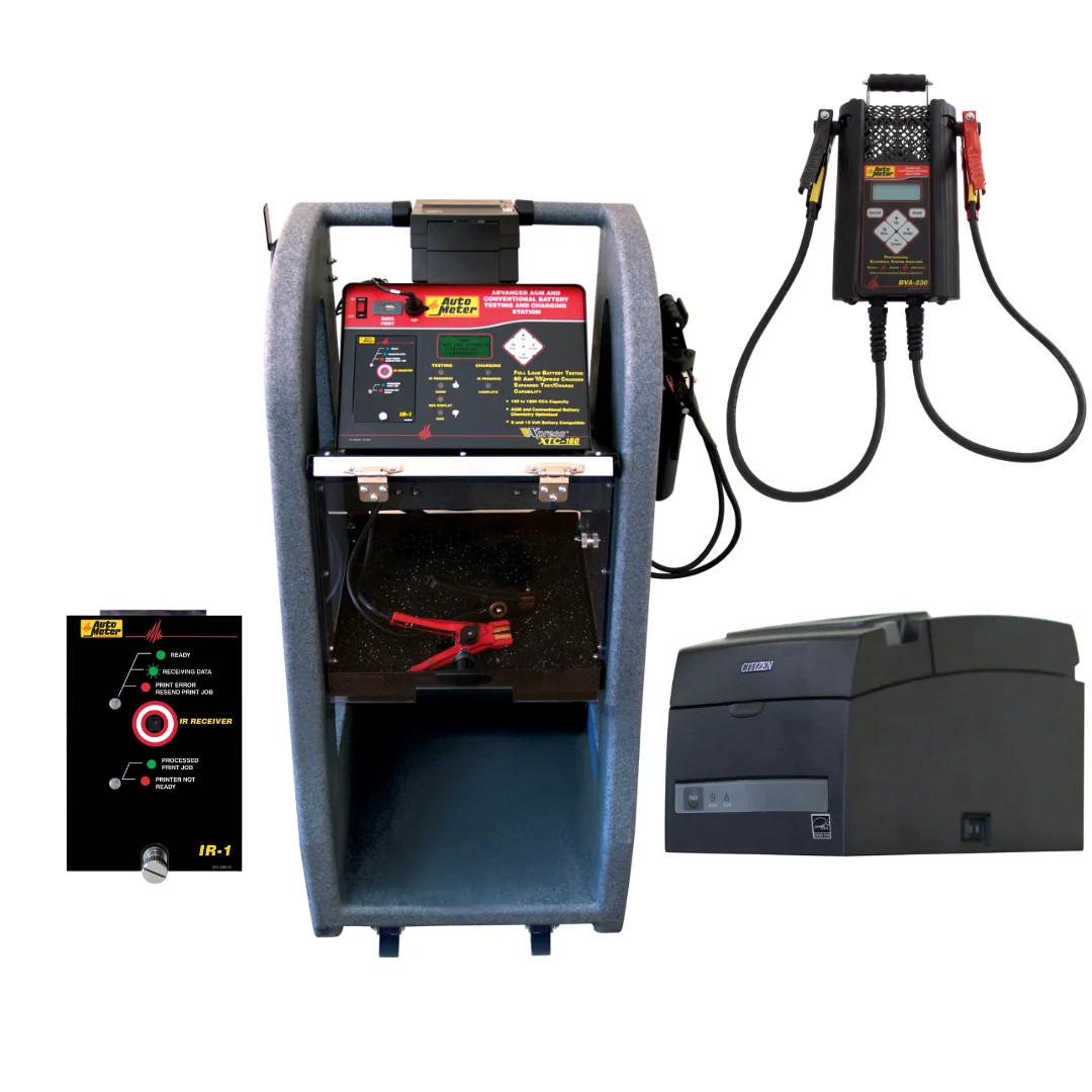 Auto Meter FAST-530 Heavy-Duty Automated Electrical System Analyzer Bundle